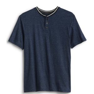 Short Sleeve Henley